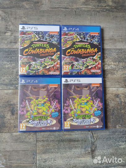 Черепашки ниндзя PS4/PS5 Teenage Mutant Ninja