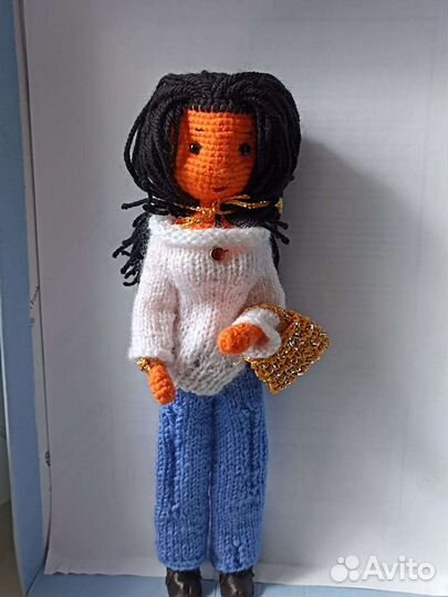 Куклы вязанные ручная работа