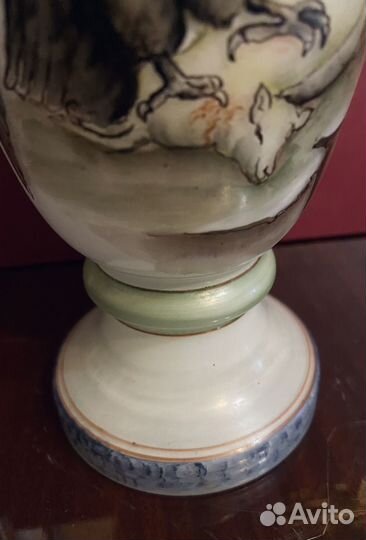 Ваза с живописью. 19 век