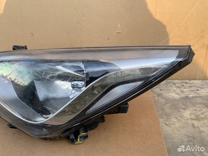 Фара галогеновая передняя левая Hyundai Solaris 1