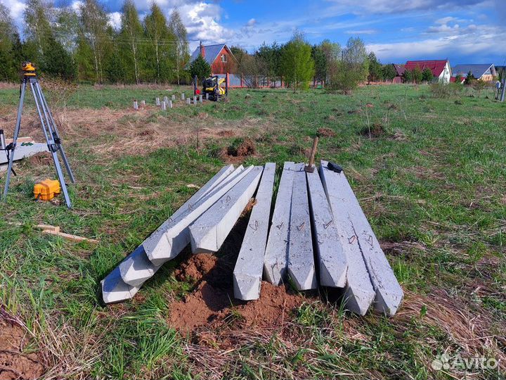 Жб сваи. Забивные сваи. Доставка, монтаж