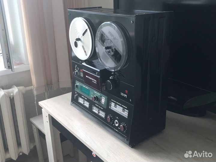 Катушечный магнитофон иссык-куль мпк 101-1С