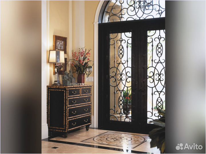 Двери входные кованые калитки