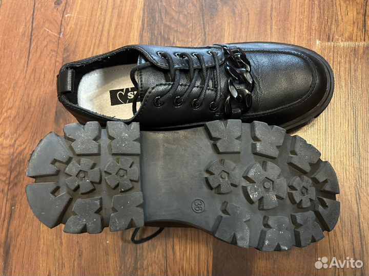 Ботинки для девочки 36 размер школьные