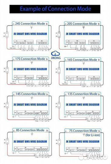 Система управления BMS JK-B2A25SRP