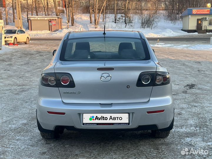 Mazda 3 1.6 МТ, 2008, 279 879 км