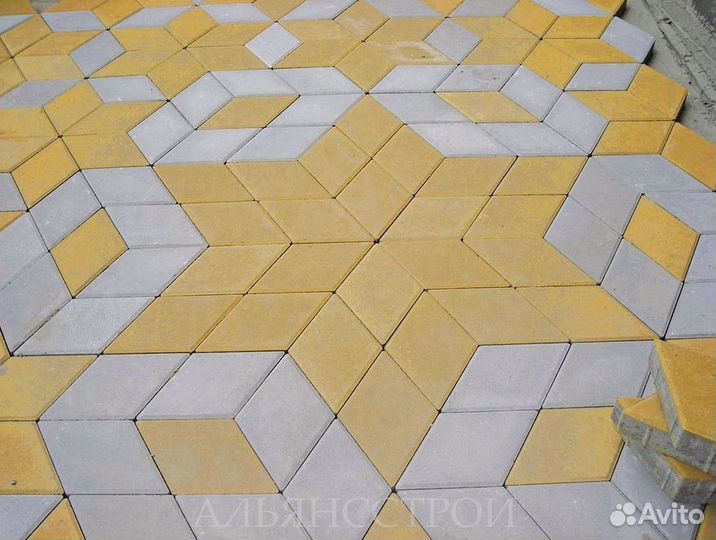 Тротуарная плитка любых форматов