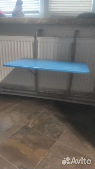 Подвесной стальной складной столик икеа