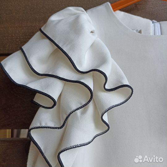 Блузка школьная белая 134-140 р