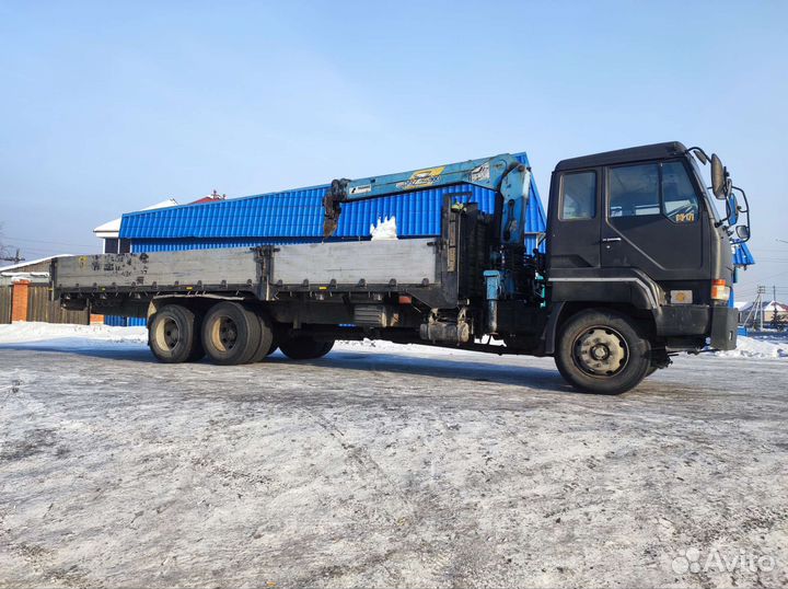 Mitsubishi Fuso Super Great FU с КМУ, 1993