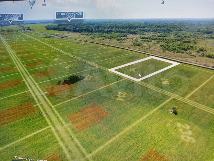 Участок 1,02 га (СНТ, ДНП)