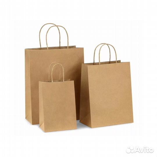 Крафт пакеты (собственное производство)