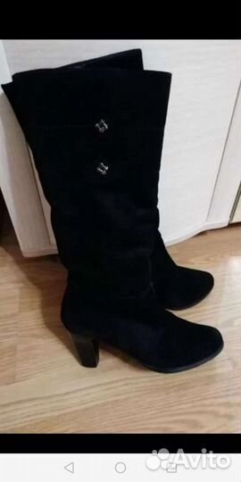 Сапоги зима 37