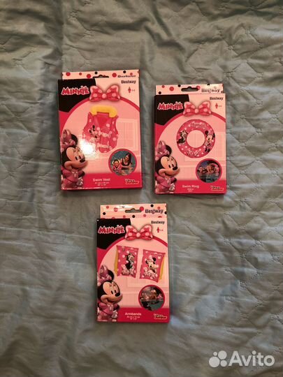 Bestway Надувные нарукавники, жилет, круг 3-6 лет