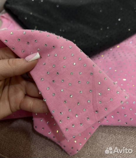 Футболка со стразами Корея