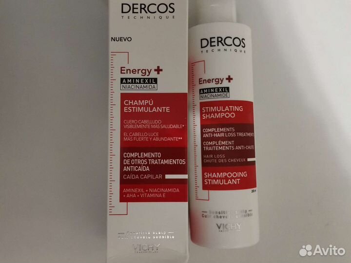 Vichy dercos energy+ против выпадения волос