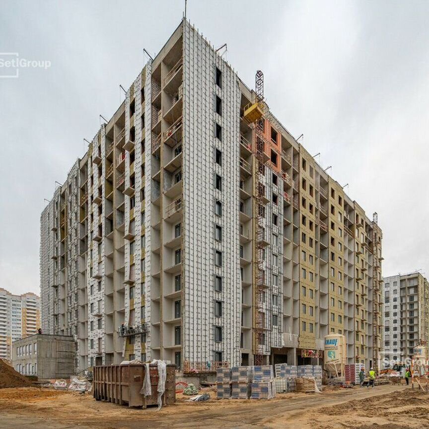 1-к. квартира, 38,2 м², 7/12 эт.