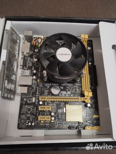 Asus H81M-K + i5-4460