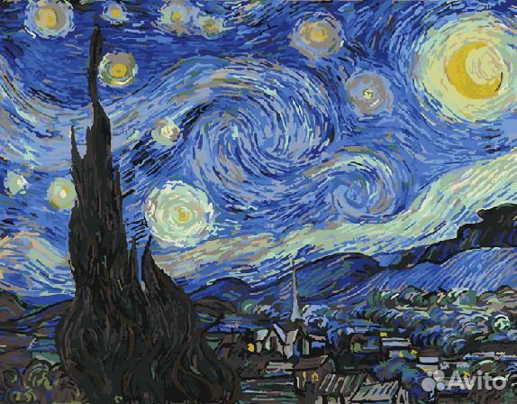 Картина по номерам 