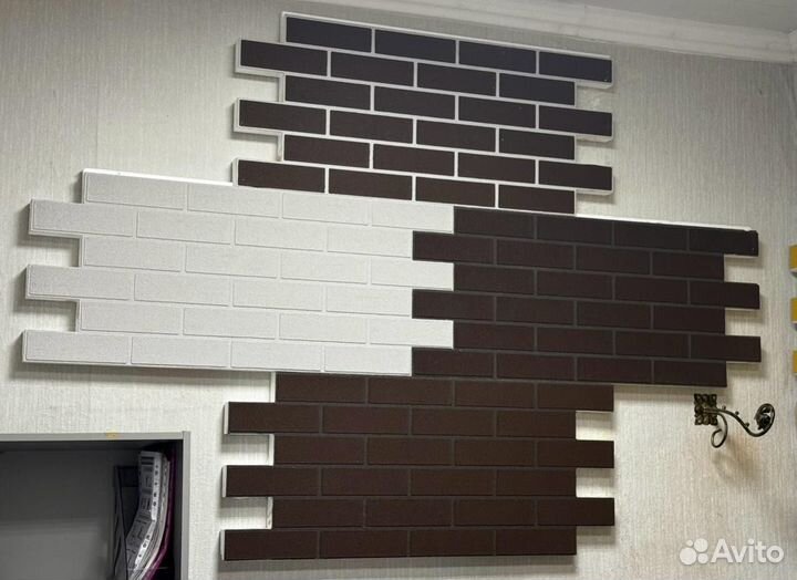 Фасадные термопанели под кирпич