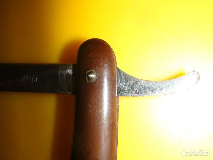 Опасная бритва СССР в футляре Завод труд Вача