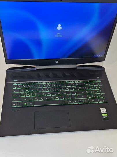 Игровой ноутбук HP Gaming, Core i5, GTX1660Ti