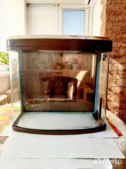 Аквариум панорамный акриловый