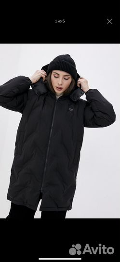 Пуховик женский lacoste оригинал