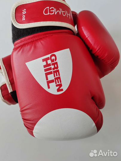 Боксерские перчатки 10 oz green hill