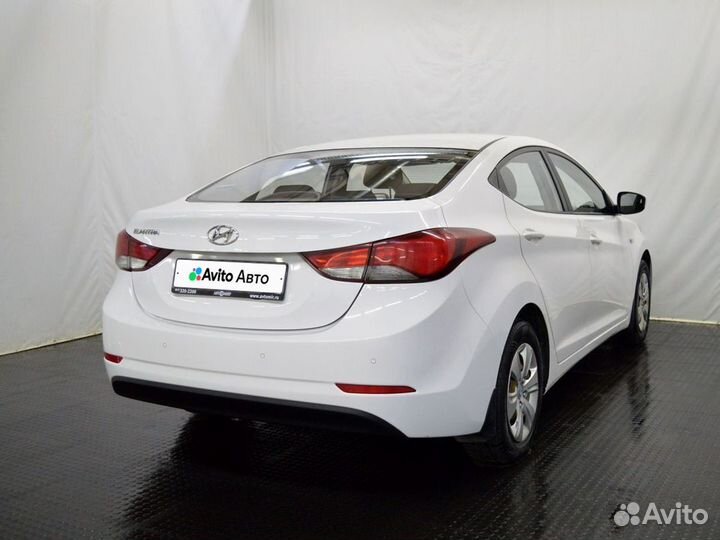 Hyundai Elantra 1.6 МТ, 2015, 190 231 км