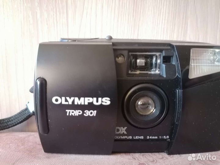 Плёночный фотоаппарат olympus trip 301