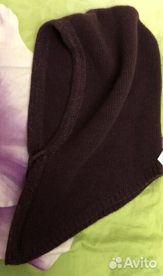 Капор перчатки комплект кашемир Монголия