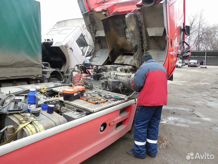 Выездной ремонт грузовых автомобилей. Автосервис