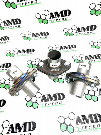 Фланец выхлопной системы 45-45 ремкомплект глушите