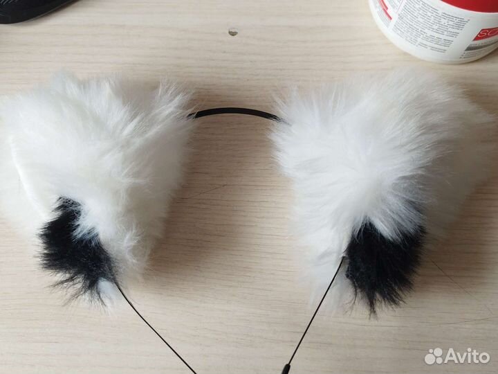 Ободок ушки и игрушка