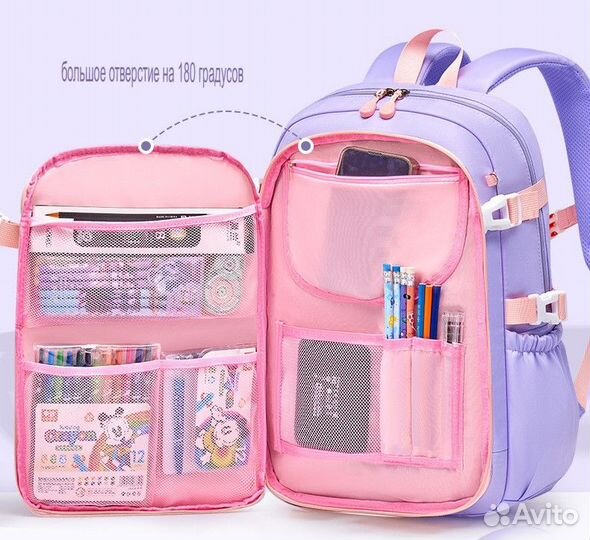 Рюкзак школьный для девочки новый
