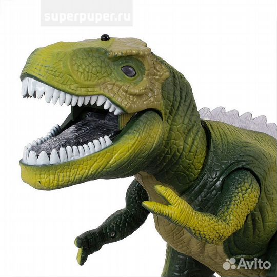Динозавр на радиоуправлении светящийся/ большой