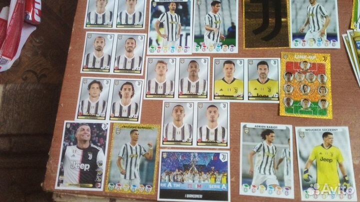 Ювентус Juventus стикеры набор Роналду