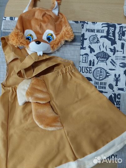 Детский костюм белочки