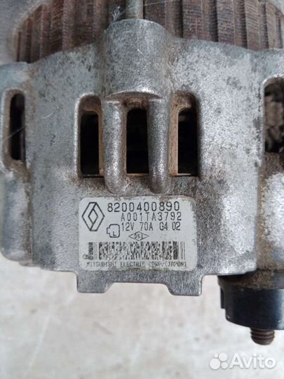 Генератор LADA Largus Renault Logan