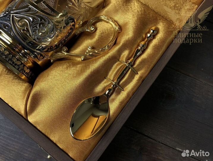 Чайный набор хрусталь