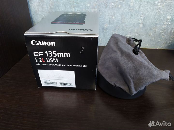 Кофр от объектива canon 135