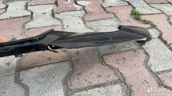 Диффузор на задний бампер bmw 3 g20