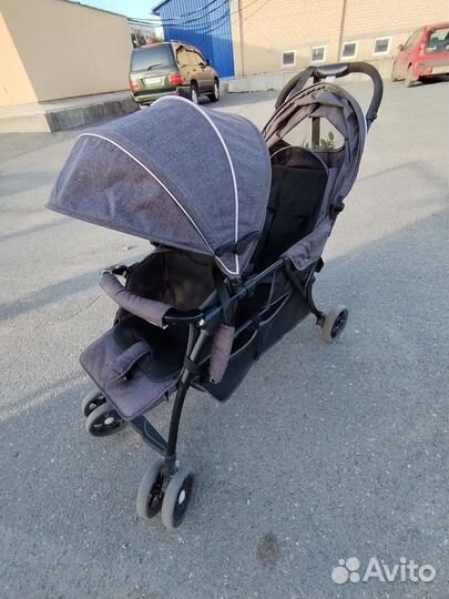 Прогулочная коляска для двойни или погодок