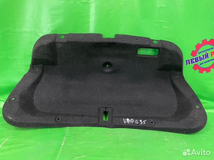 Обшивка крышки багажника Infiniti g25 v36