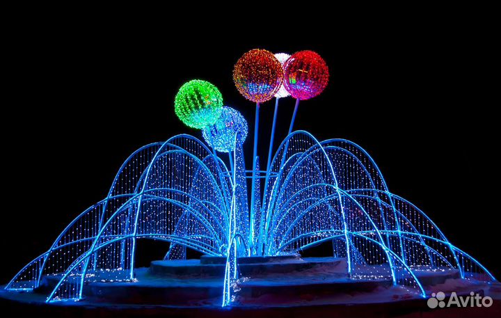 Световая фигура Олень