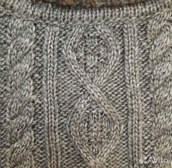 Манишка детская шерсть на малыша р.46-48