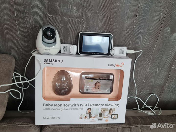 Видео няня Samsung SEW-3053WP