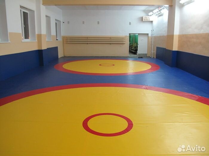 Борцовский ковер 6х6м