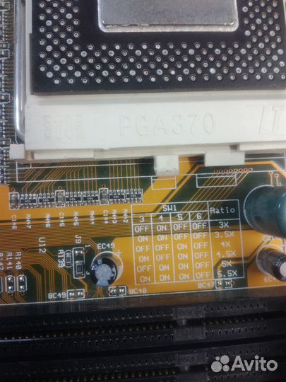 Ретро комплект Socket 370 AT/ATX